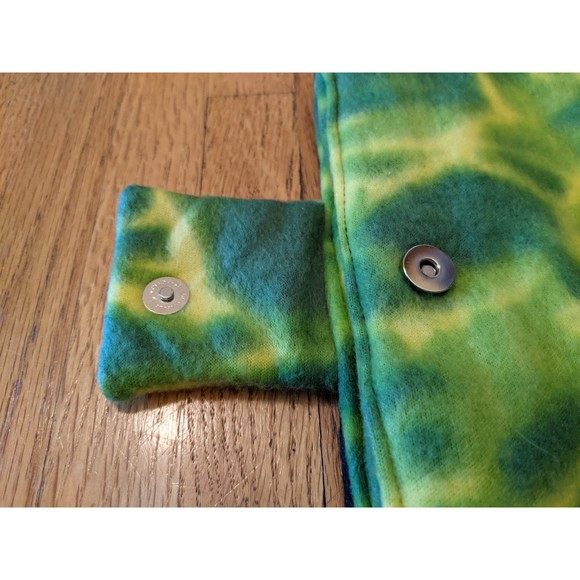 iPad Case Handmade Needle Felted Wool Polyester Fleece Magnetic Closure - Picture 4 of 5